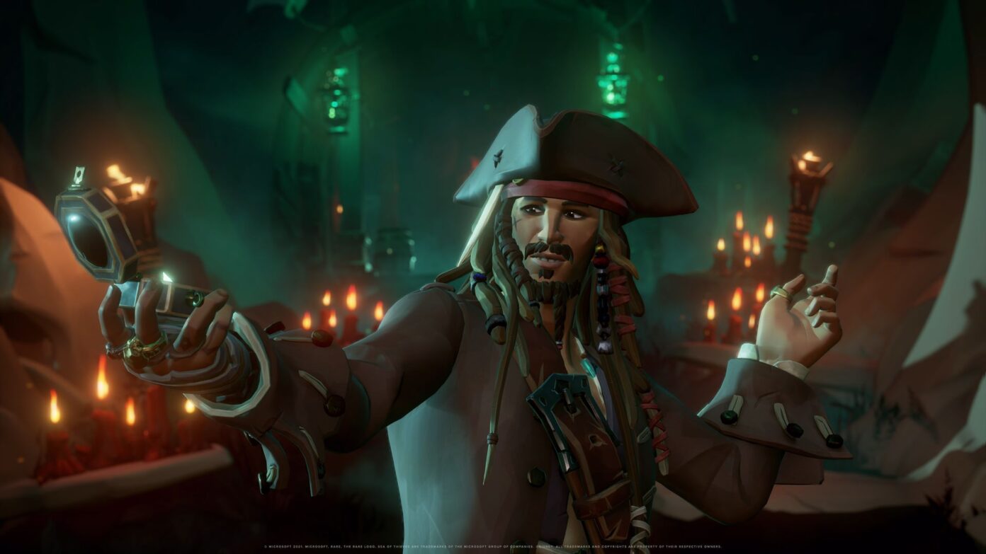 sea of thieves jack sparrow